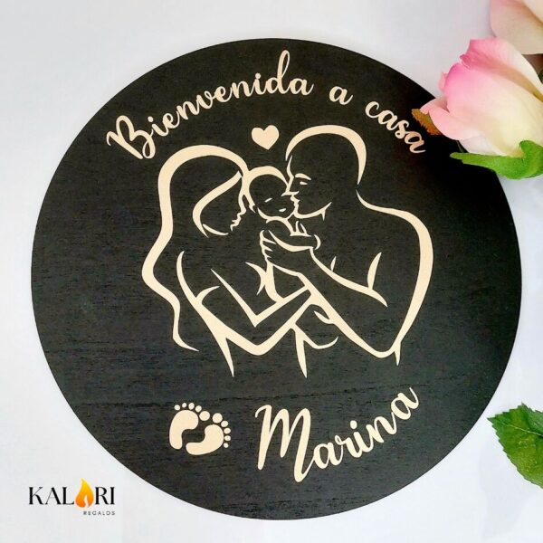 Placa Bienvenida Bebé - Imagen 2