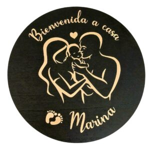 Placa Bienvenida Bebé