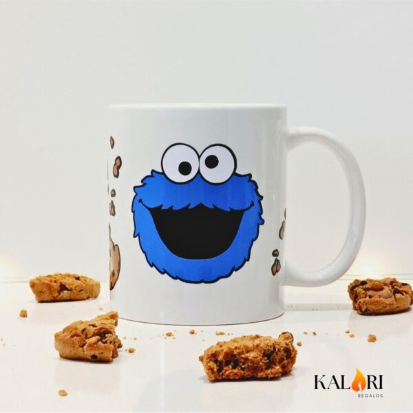 Triki Monstruo de las Galletas - Taza Personalizada - Imagen 4