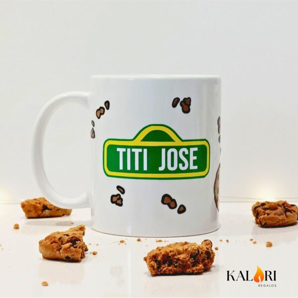 Triki Monstruo de las Galletas - Taza Personalizada - Imagen 6