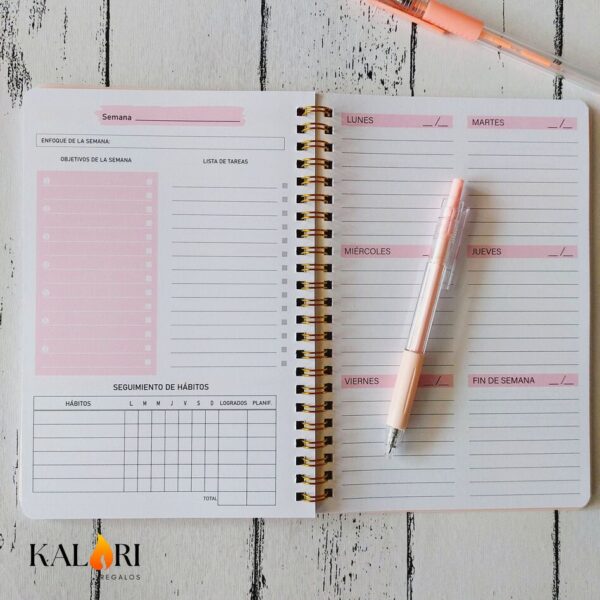 Agenda personalizada Semanal - Inicial - Image 3