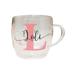 Taza personalizada con Inicial y Nombre