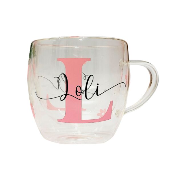 Taza personalizada con Inicial y Nombre