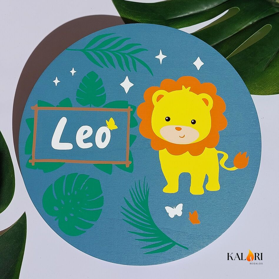 Placa Infantil León - Imagen 2