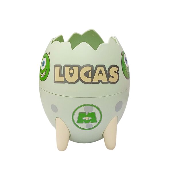 Mike Wazowski Portalápices / Soporte Huevo Dinosaurio