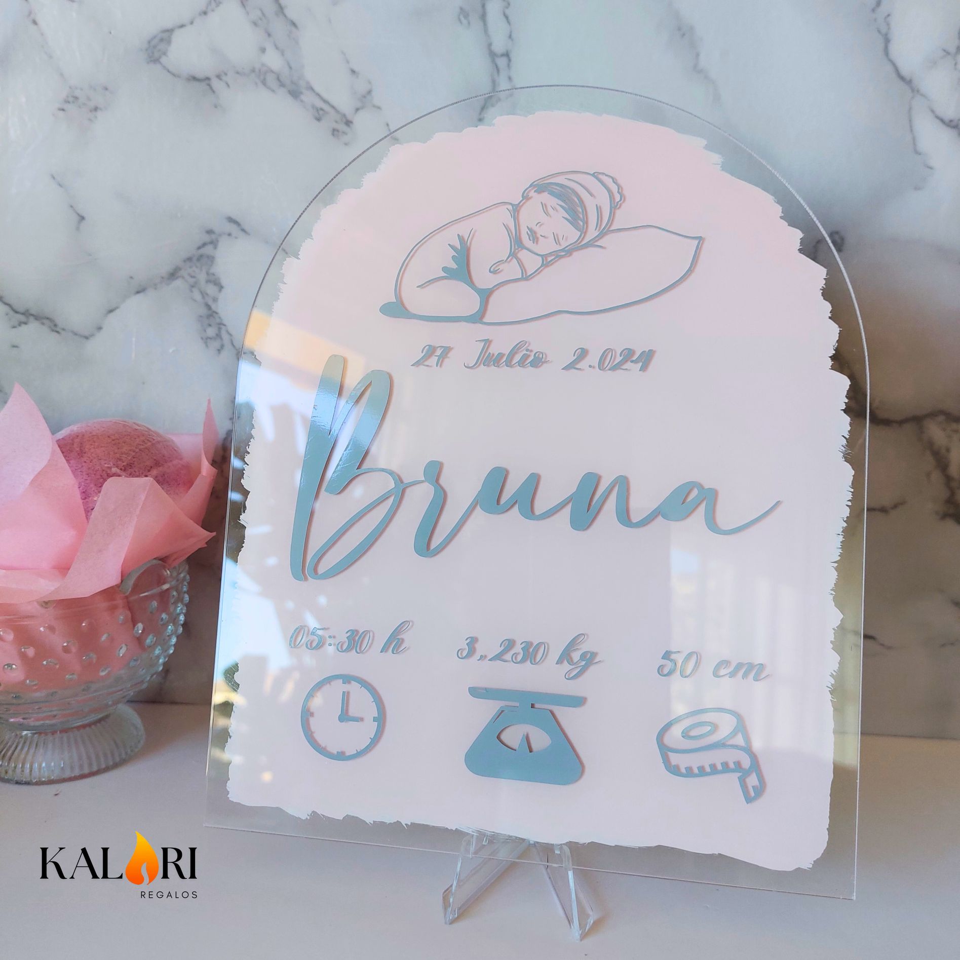 Placa Nacimiento - Imagen 2