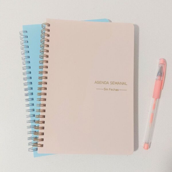 Agenda personalizada Semanal - Frase y Estrellas - Imagen 3