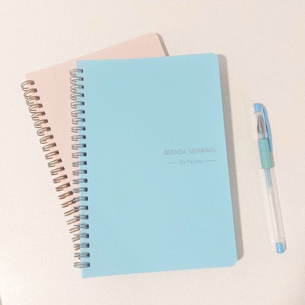 Agenda personalizada Semanal - Frase y Estrellas - Imagen 4