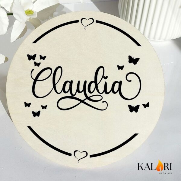 Placa Personalizada con Nombre - Imagen 2