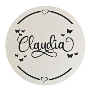 Placa Personalizada con Nombre