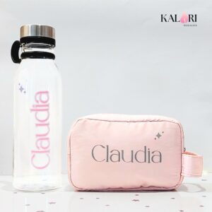 Set Neceser y Botella personalizada