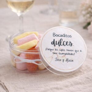 Bote de chuhes para invitados de eventos