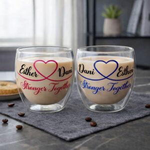 Set de tazas personalizadas para parejas