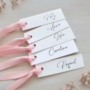 Cartelitos con nombre