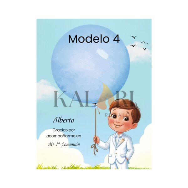 Tarjetas de Globos con chuches / Niños - Imagen 6