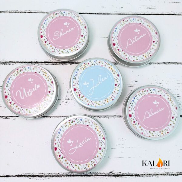 Velitas personalizadas