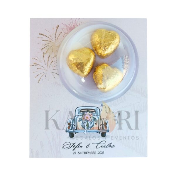 Tarjetas de Globos Boda - Imagen 4