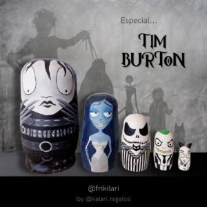 Matrioskas especial Tim Burton