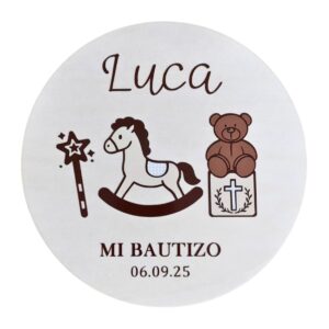 Placa de Bautizo