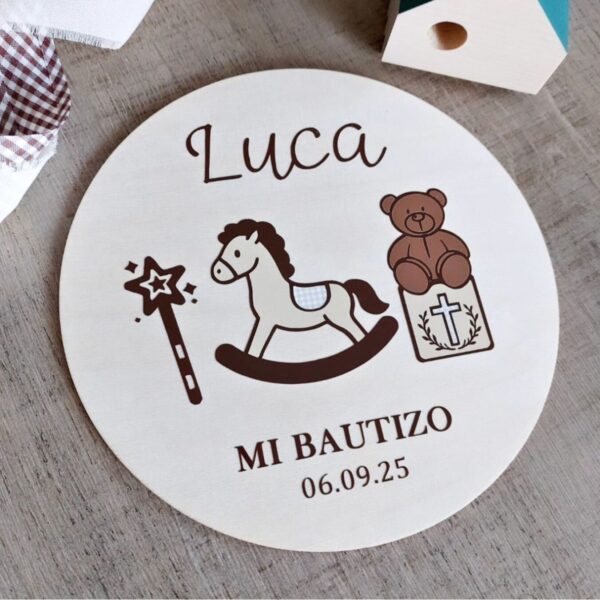 Placa de Bautizo - Imagen 2
