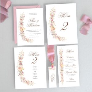 Pack de papelería de boda