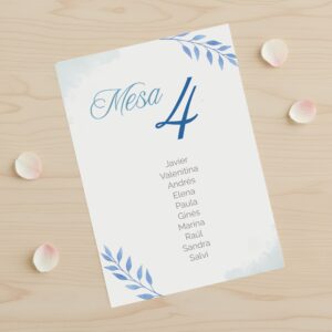 Seating plan comunión fondo blanco Modelo Gonzalo