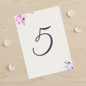 Número de mesa comunión con papelería a juego modelo Cáliz