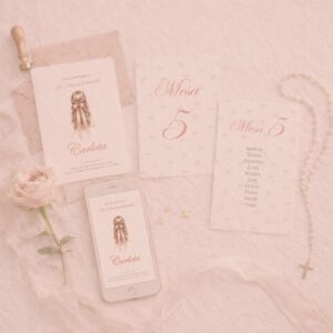 Comuniones - Invitaciones y papelería