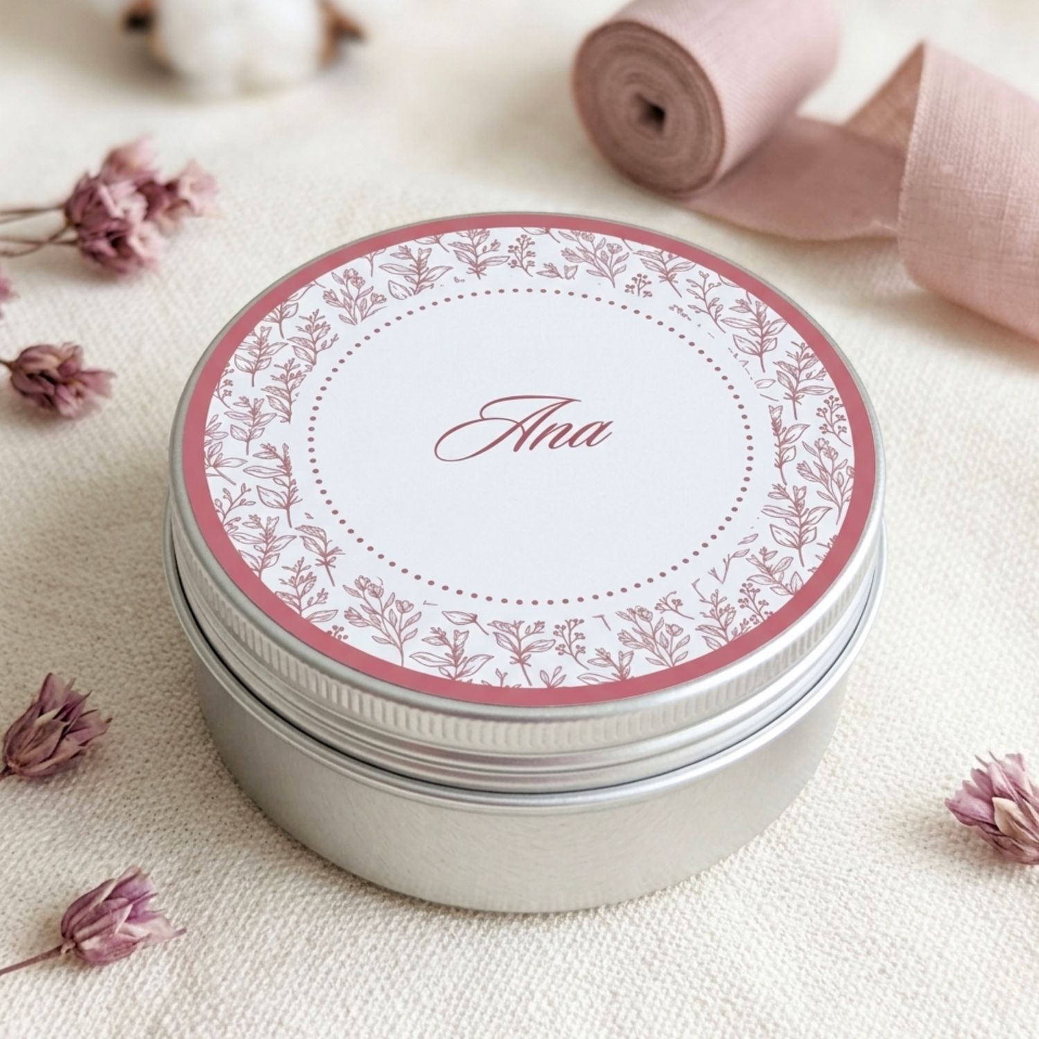 Vela personalizada boda - Modelo Calma - Imagen 2