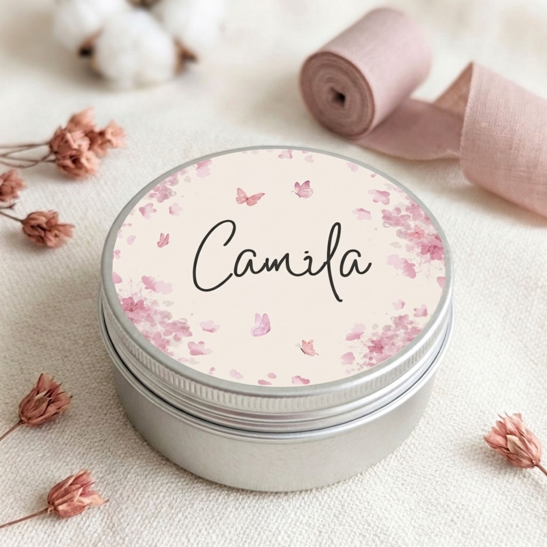 Vela personalizada comunión - Modelo Rose - Imagen 2