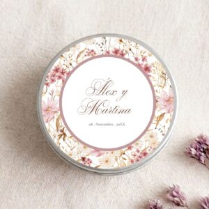 Velas personalizadas para bodas y eventos premium o espciales