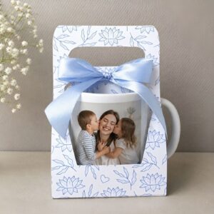 taza personalizada con foto y mensaje, texto o frase