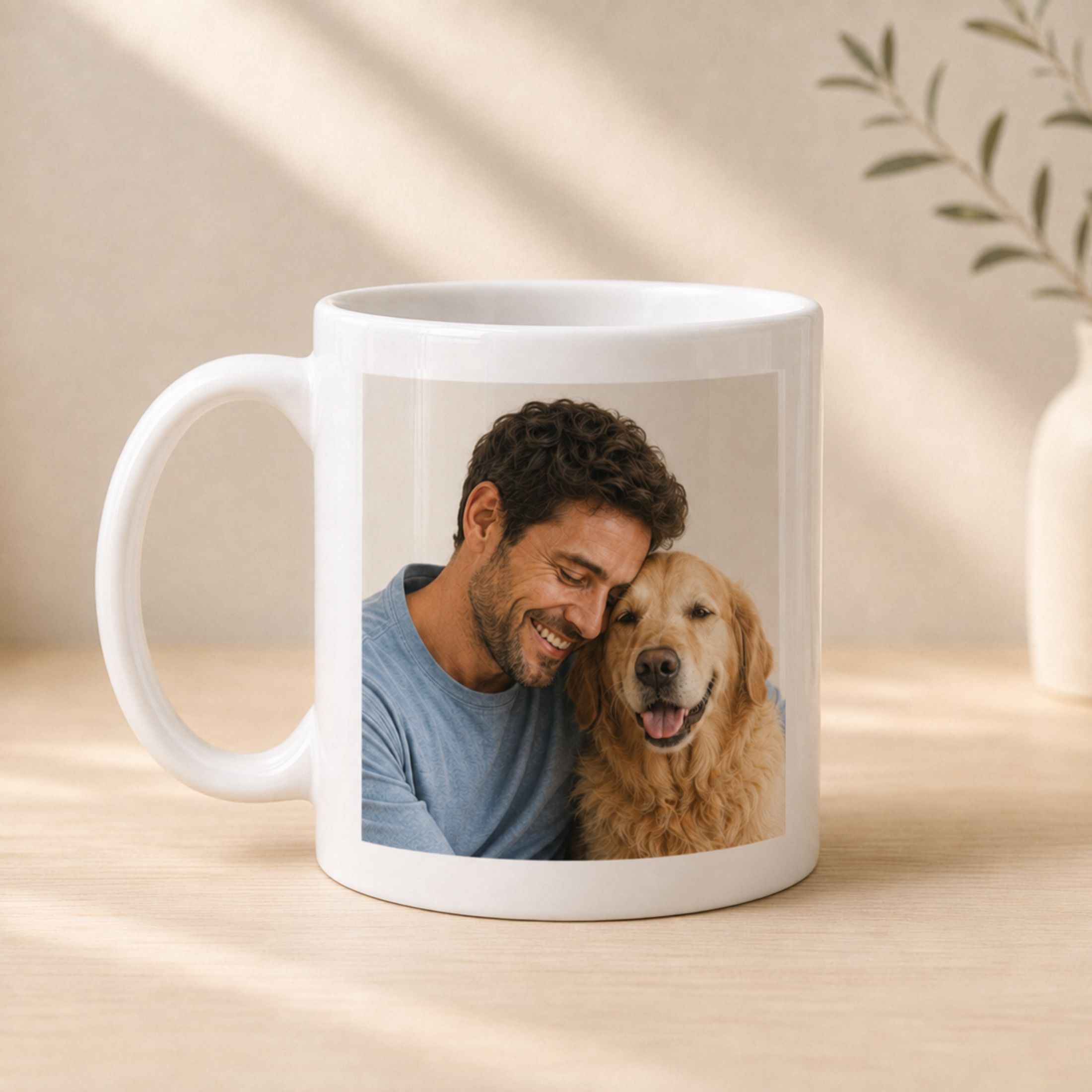 Taza personalizada con fotografía en una cara