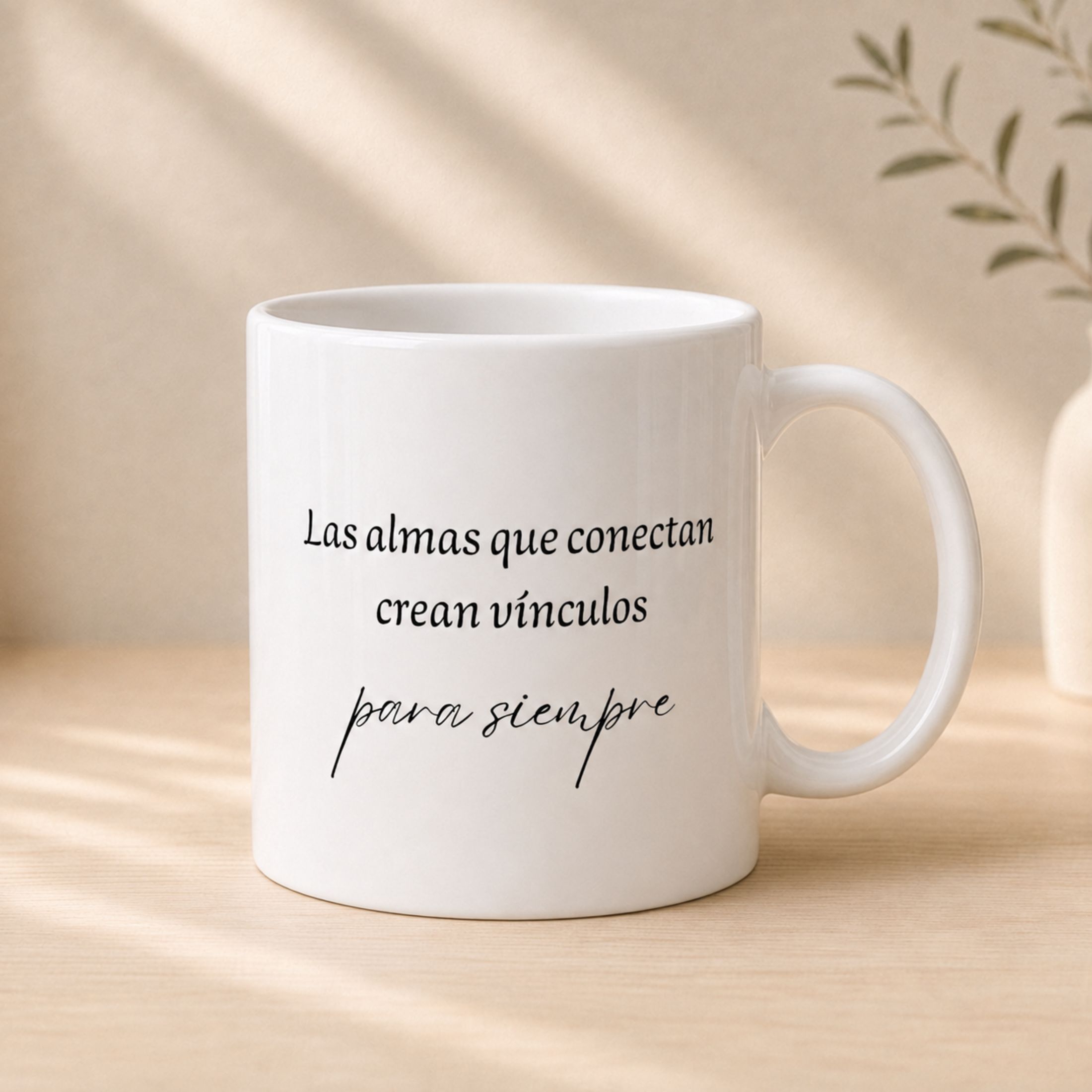 Taza personalizada con mensaje o dedicatoria