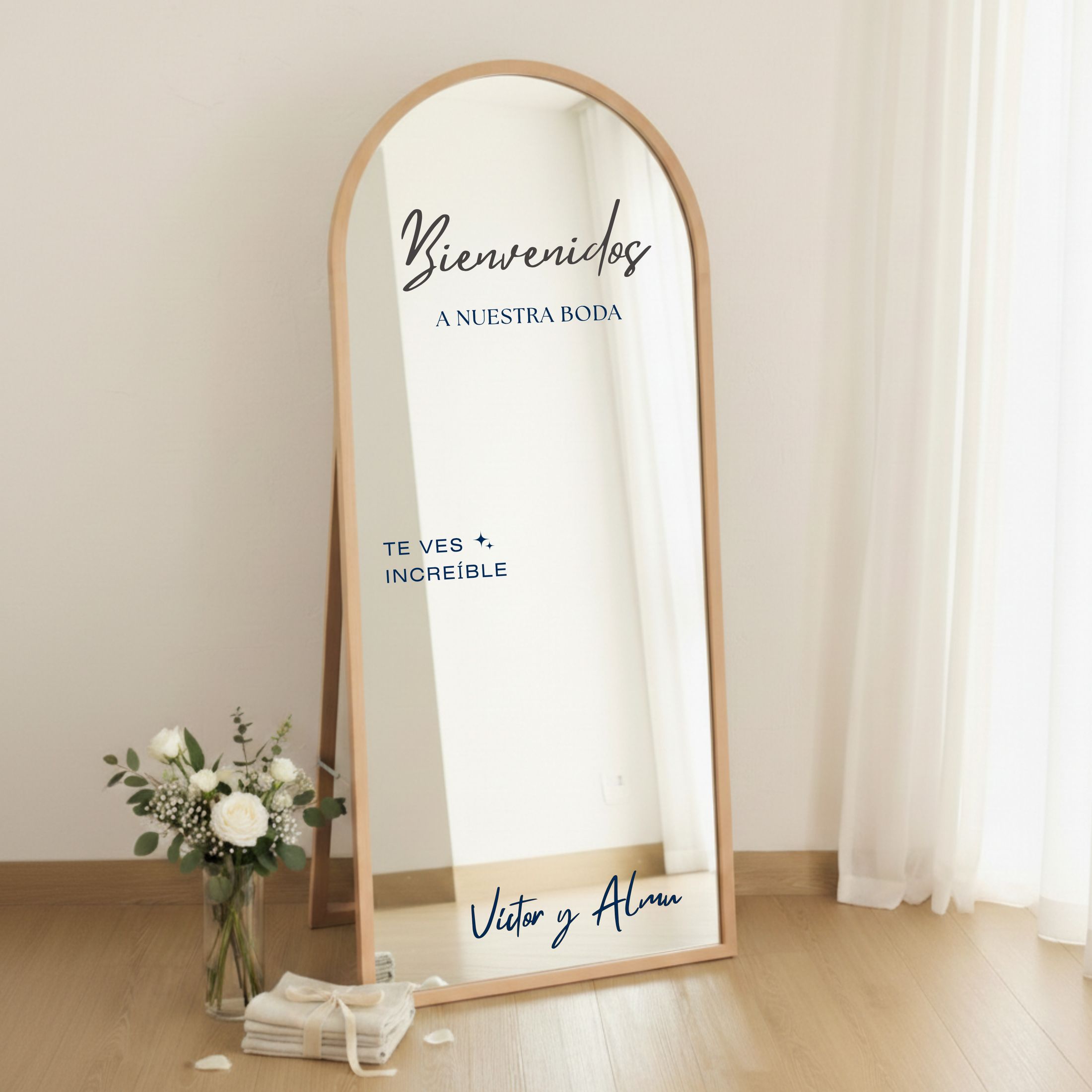 Vinilo para espejo "Te ves increíble" - Imagen 2