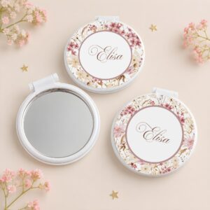 Espejitos personalizados para regalar a invitados en eventos, bodas, bautizos y comuniones